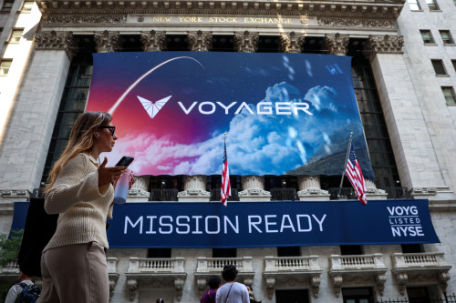 Space tech firm Voyager valued at $3.8 billion as shares surge in NYSE debut